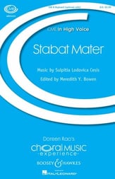 Stabat Mater SSA choral sheet music cover